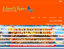 Tablet Screenshot of islandclipper.net